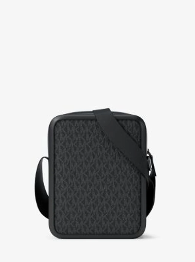 Cooper Striped Signature Logo Flight Bag