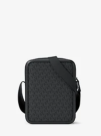 Cooper Striped Signature Logo Flight Bag