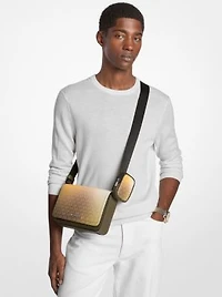 Cooper Small Ombré Signature Logo Crossbody Bag With Pouch