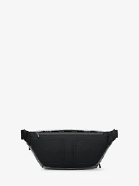 Cooper Medium Metallic Logo Debossed Utility Sling Pack