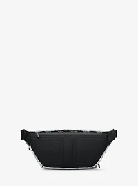 Cooper Medium Metallic Logo Debossed Utility Sling Pack