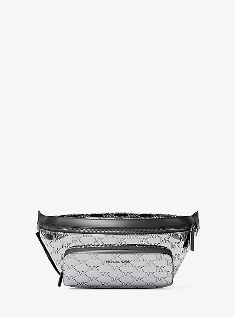 Cooper Medium Metallic Logo Debossed Utility Sling Pack