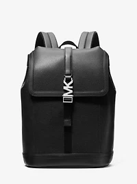 Cyrus Pebbled Leather Backpack