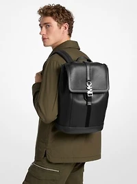 Cyrus Pebbled Leather Backpack