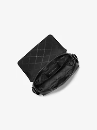 Cyrus Small Pebbled Leather Crossbody Bag