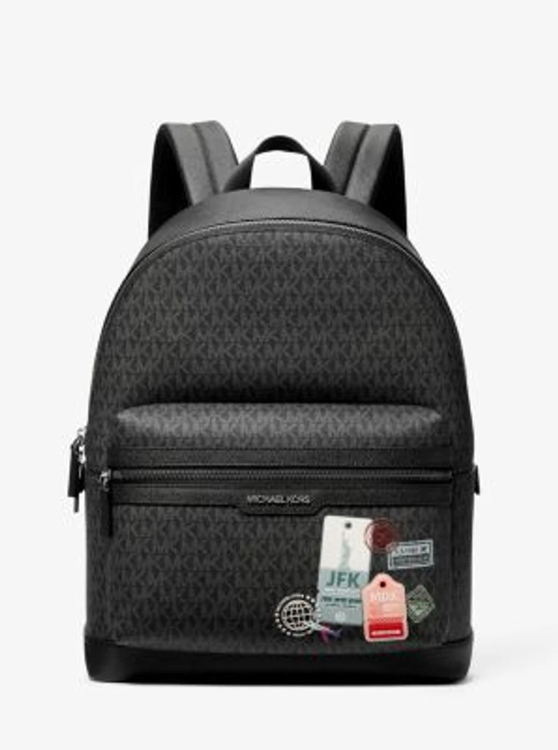 Embellished Medium Cooper Signature Logo Backpack