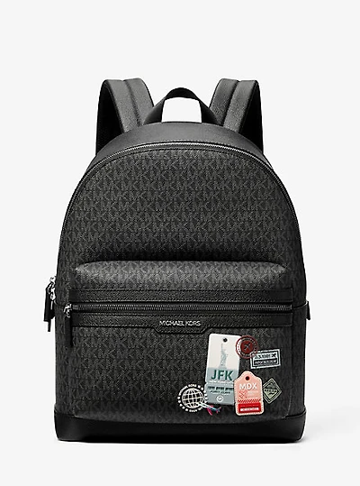Embellished Medium Cooper Signature Logo Backpack