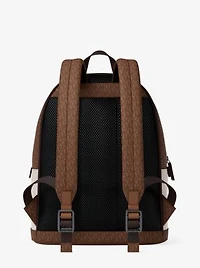 Cooper Medium Pebbled Leather and Signature Logo Commuter Backpack