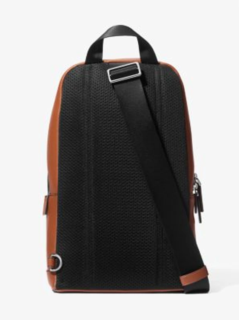 Cooper Pebbled Leather Sling Pack