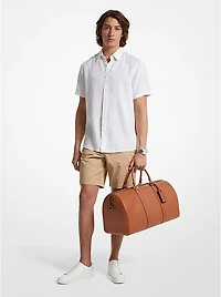 Cooper Pebbled Leather Duffel Bag