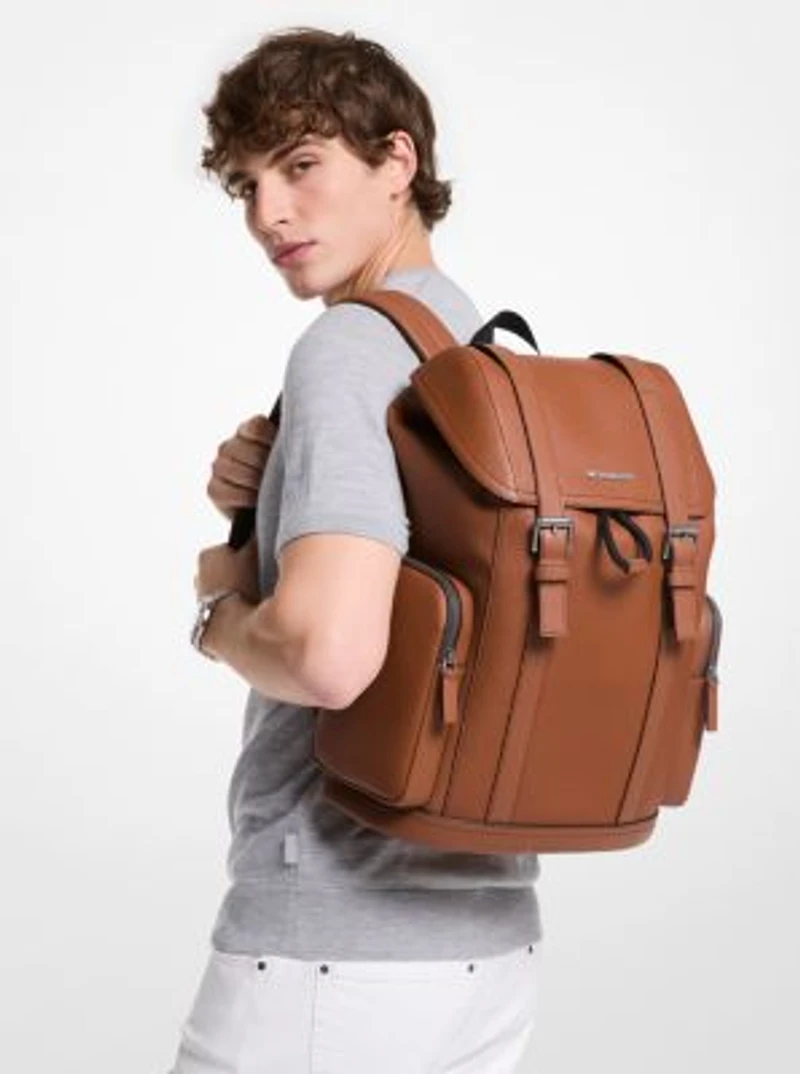 Cooper Pebbled Leather Backpack