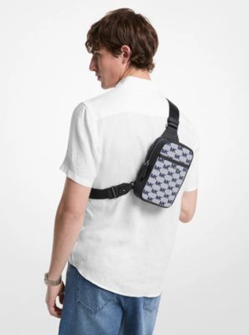 Cooper Logo Jacquard Sling Pack