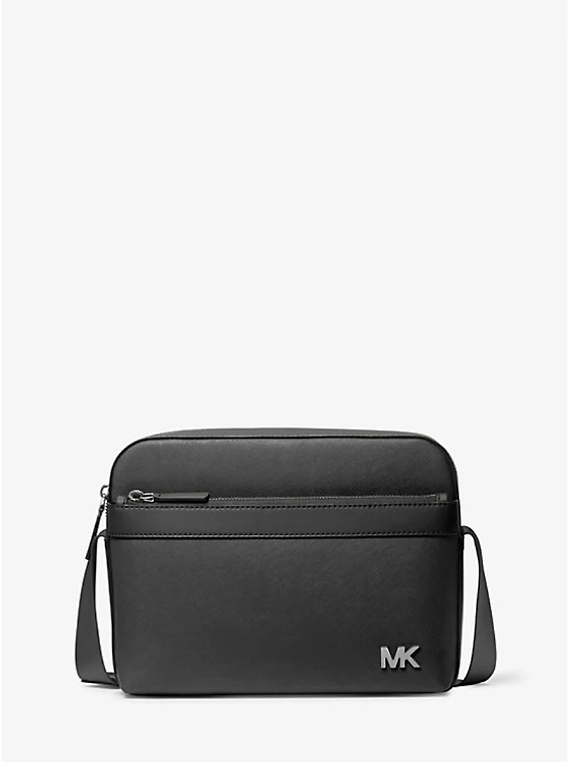 Cooper Saffiano Leather Utility Crossbody Bag