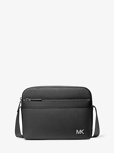 Cooper Saffiano Leather Utility Crossbody Bag