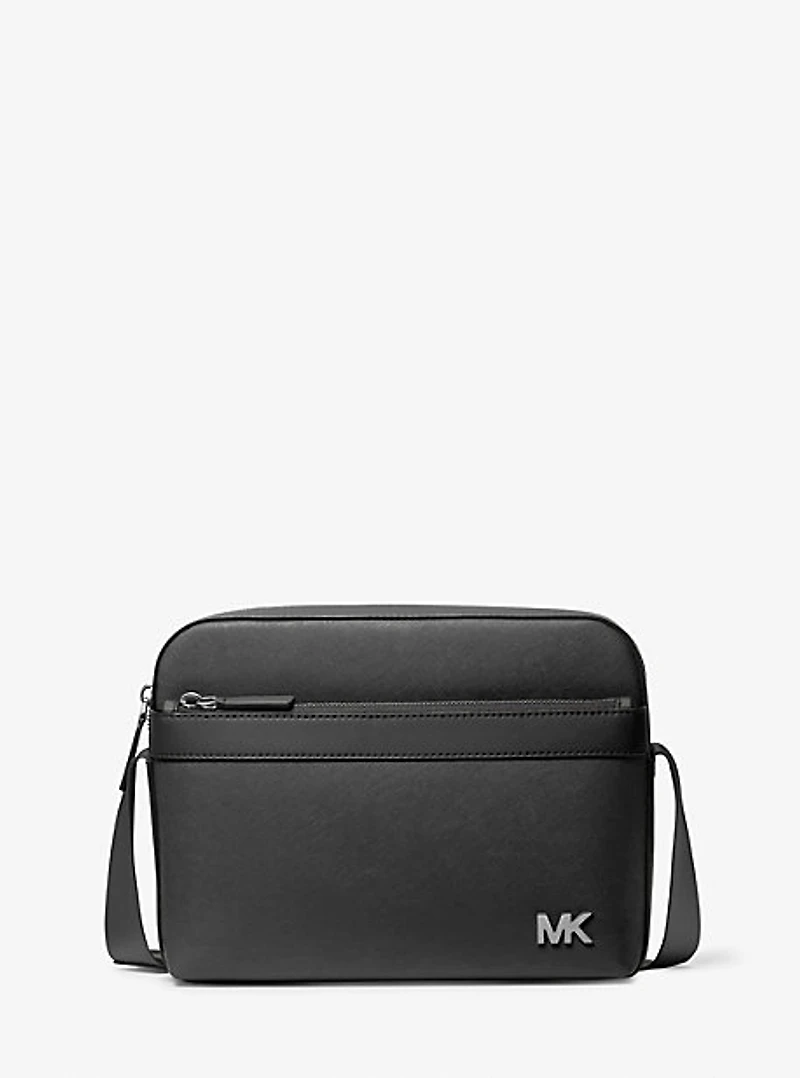 Cooper Saffiano Leather Utility Crossbody Bag