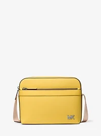 Cooper Saffiano Leather Utility Crossbody Bag