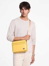 Cooper Saffiano Leather Utility Crossbody Bag