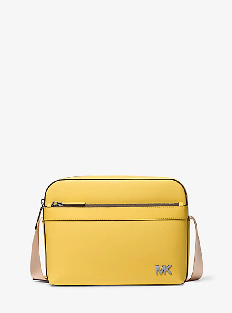 Cooper Saffiano Leather Utility Crossbody Bag