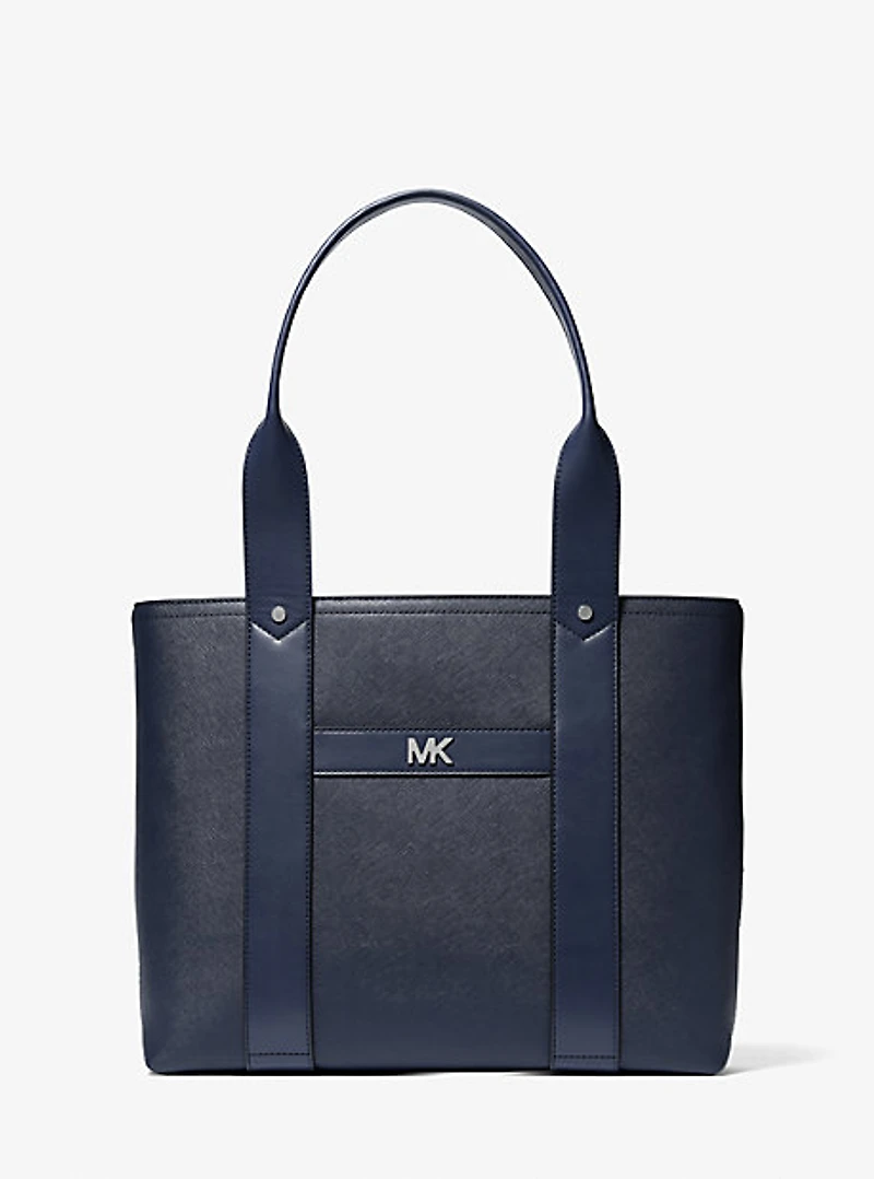 Cooper Saffiano Leather Tote Bag