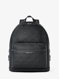 Cooper Medium Logo Debossed Dome Backpack