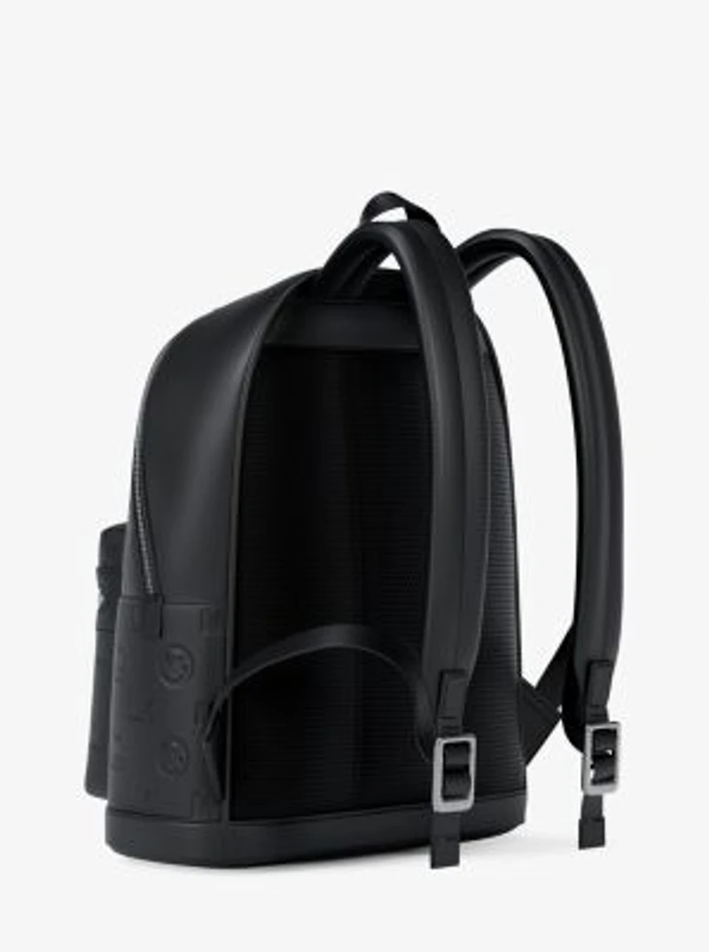 Cooper Medium Logo Debossed Dome Backpack