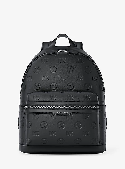 Cooper Medium Logo Debossed Dome Backpack