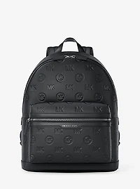 Cooper Medium Logo Debossed Dome Backpack