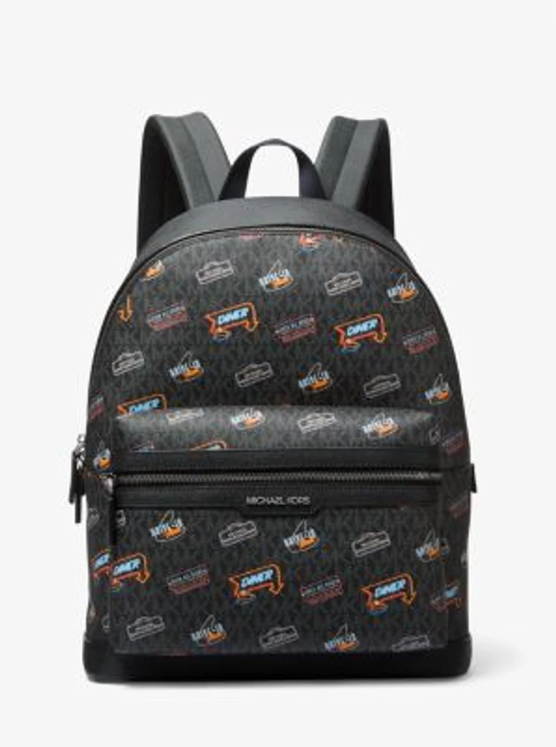 Cooper Embellished Signature Logo Dome Backpack