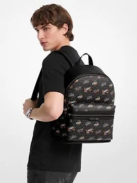 Cooper Embellished Signature Logo Dome Backpack