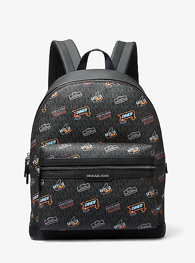 Cooper Embellished Signature Logo Dome Backpack