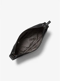 Cooper Pebbled Leather Crescent Bag