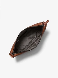 Cooper Pebbled Leather Crescent Bag
