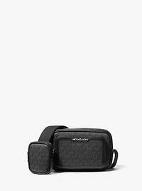Cooper Signature Logo Camera Crossbody Bag With Pouch