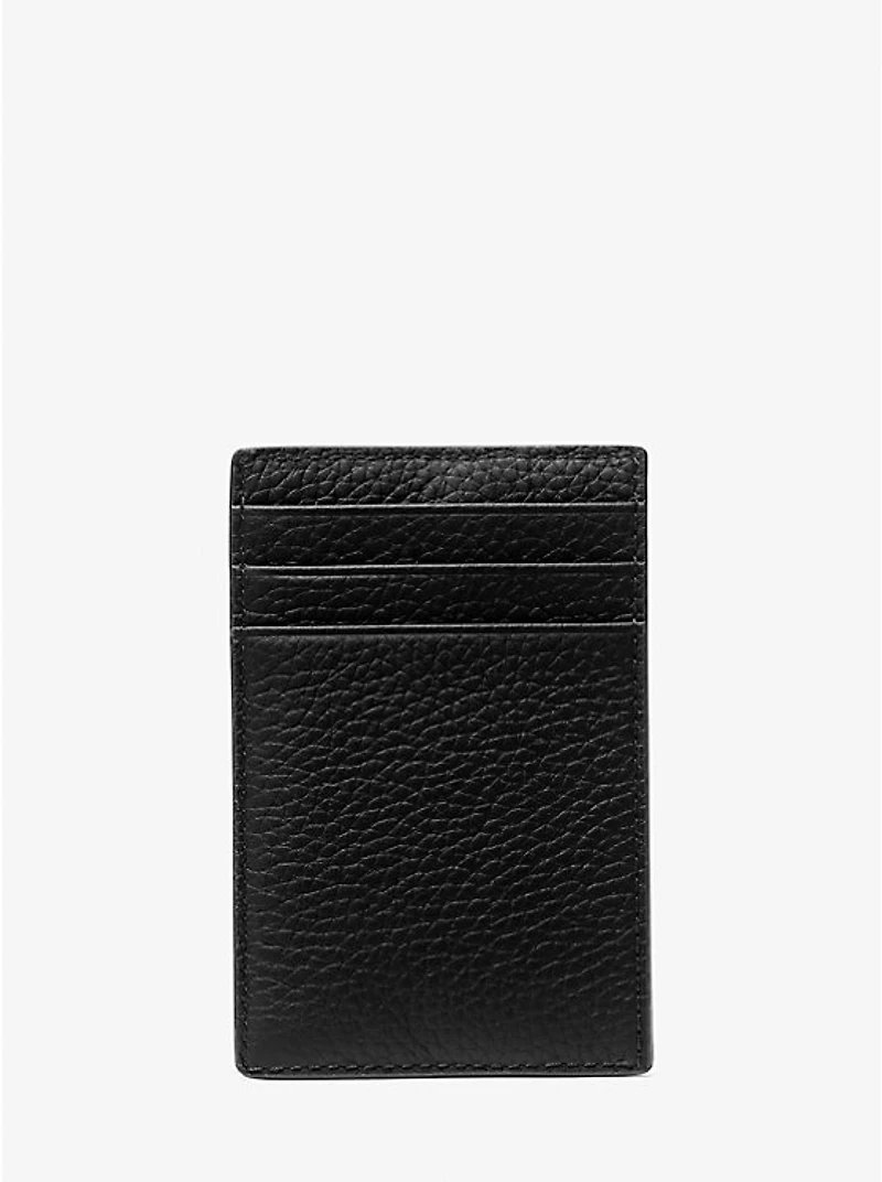Hudson Pebbled Leather Card Case