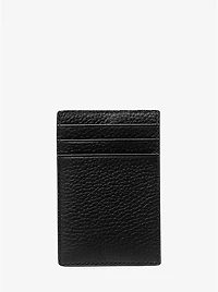Hudson Pebbled Leather Card Case