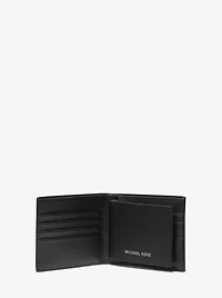 Varick Saffiano Leather Billfold Wallet With Passcase