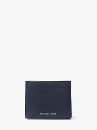 Varick Saffiano Leather Billfold Wallet With Passcase