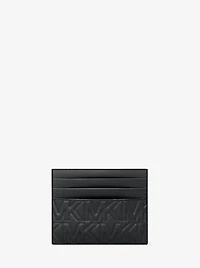 Hudson Quilted Logo Card Case