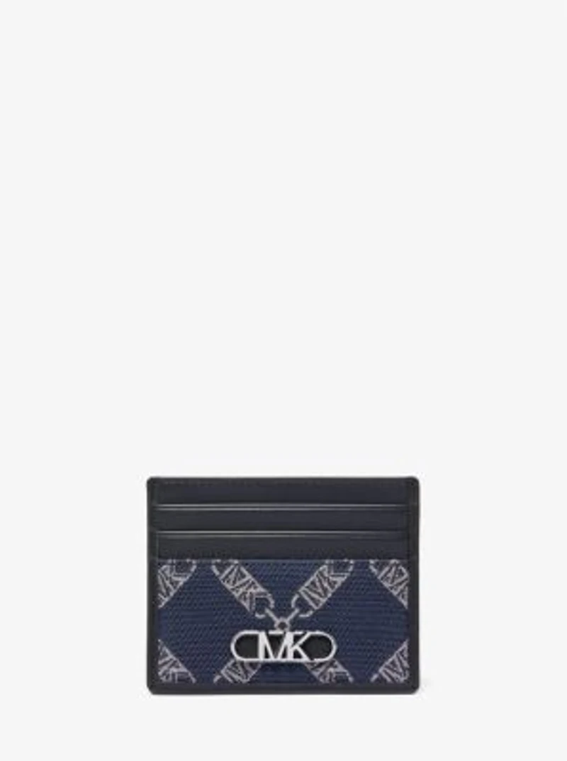 Hudson Empire Logo Jacquard Tall Card Case