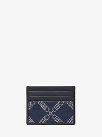 Hudson Empire Logo Jacquard Tall Card Case