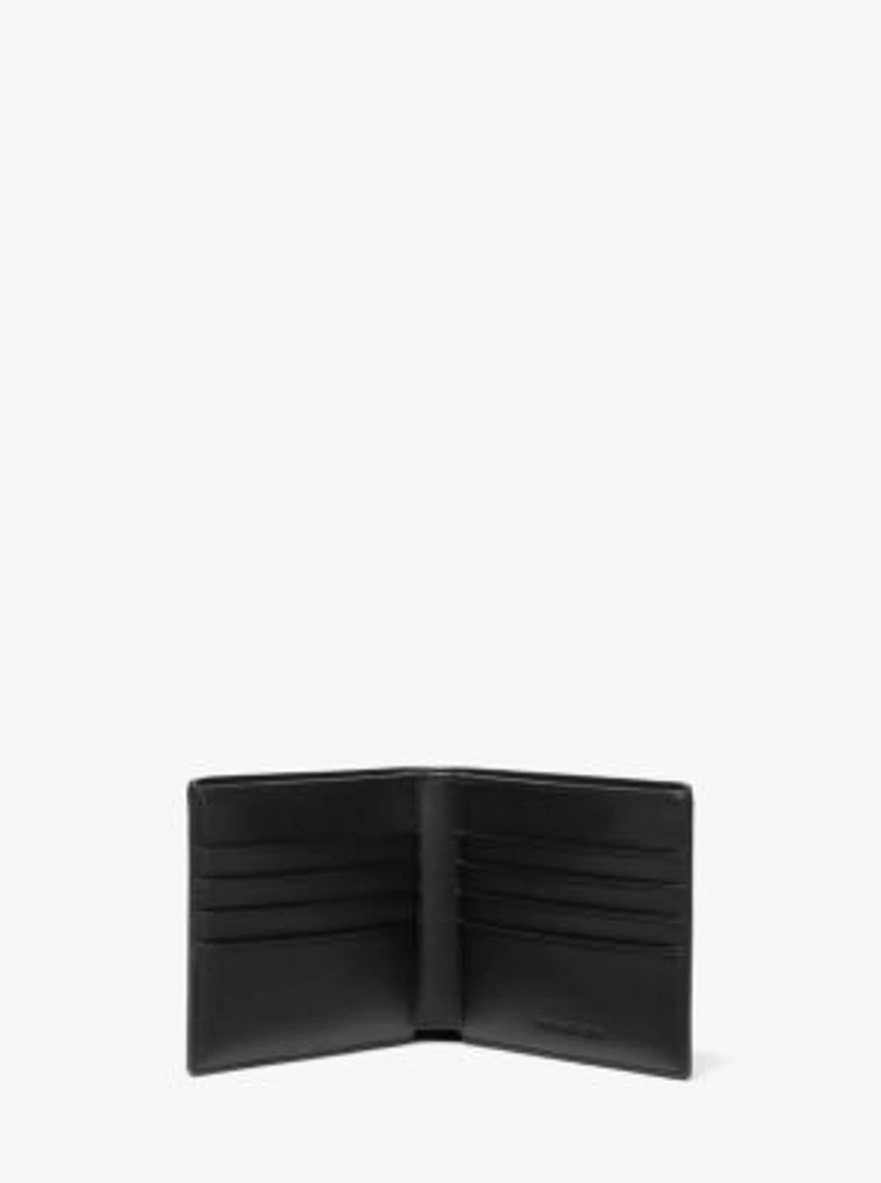 Signature Logo Wallet and Belt Gift Set