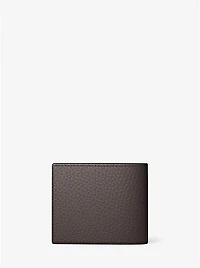 Hudson Pebbled Leather Billfold Wallet