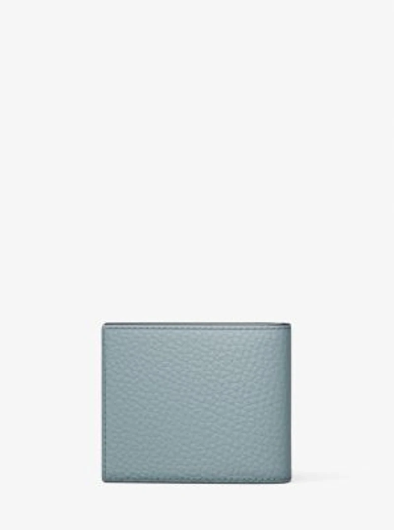 Hudson Pebbled Leather Billfold Wallet