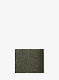 Hudson Pebbled Leather Billfold Wallet