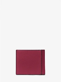 Hudson Pebbled Leather Billfold Wallet