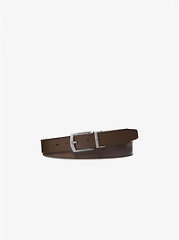 Reversible Signature Logo and Leather Belt