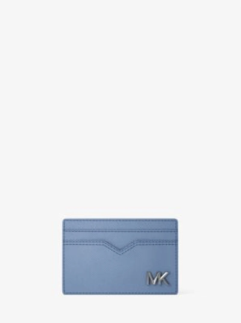 Edison Scratch-Resistant Crossgrain Leather Card Case