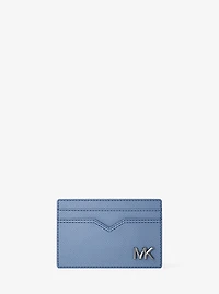 Edison Scratch-Resistant Crossgrain Leather Card Case