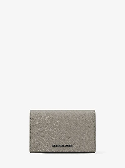 Hudson Pebbled Leather Card Case