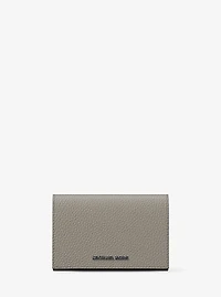Hudson Pebbled Leather Card Case